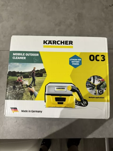Karcher OC3 Mobile Outdoor Cleaner - Battery Powered Pressure washer 16800190