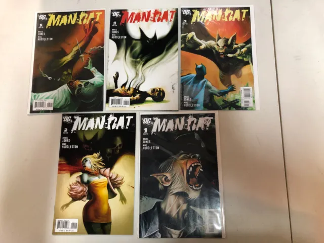 Man-Bat Manbat (2006) #1 2 3 4 5 1-5 (VF/NM) Complete Set Mike Huddleston art DC