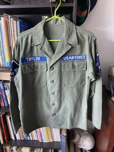 Pre/Early Vietnam Air Force Fatigue Shirt