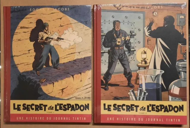 BLAKE ET MORTIMER Secret Espadon version Journal Tintin TL 1 et 2 EO NEUF Jacobs