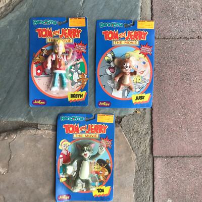 tom and jerry bendable figures