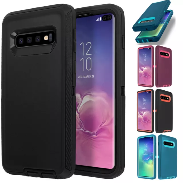 For Samsung Galaxy S9 S8 S10 Plus S10e Case Shockproof Heavy Duty Armor Cover