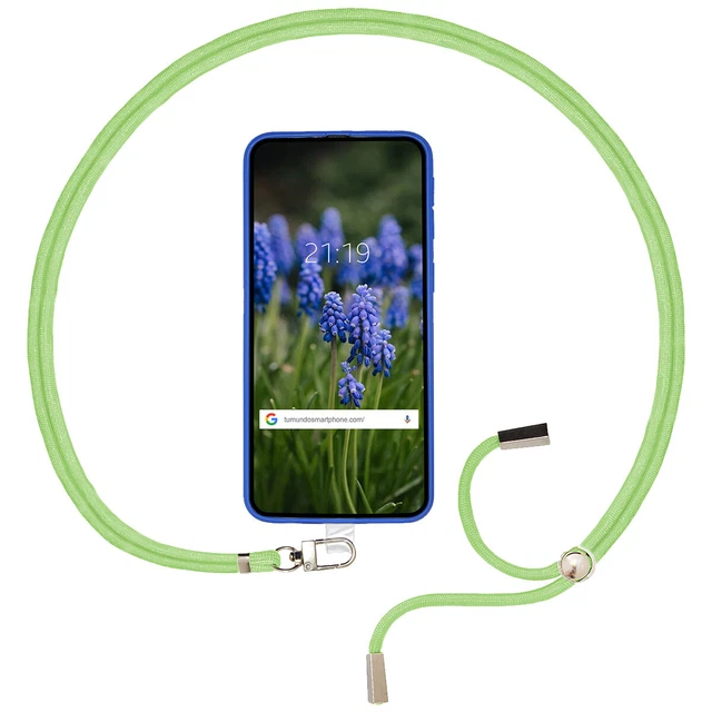 Adaptateur Universelle Avec Cordon pour Coque Téléphone Portable Pendentif Vert