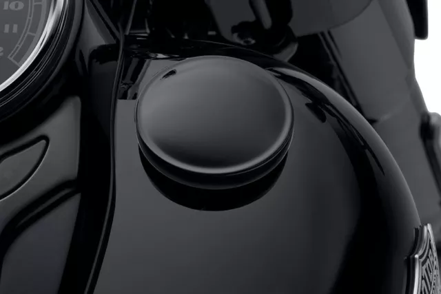 Harley Davidson Gloss Black Custom Fuel Cap - 61100093B