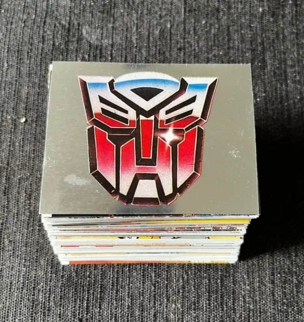 20 Stickers Vignette Panini Transformers Disney Hasbro 1991 Au Choix Mint Neuf