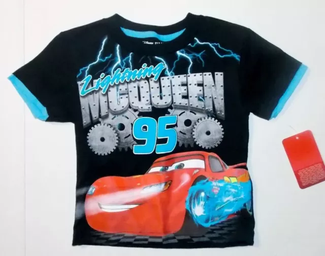 Disney - Cars - Lightning McQueen - Toddler Boys Graphic T-Shirt - 2T & 3T & 4T