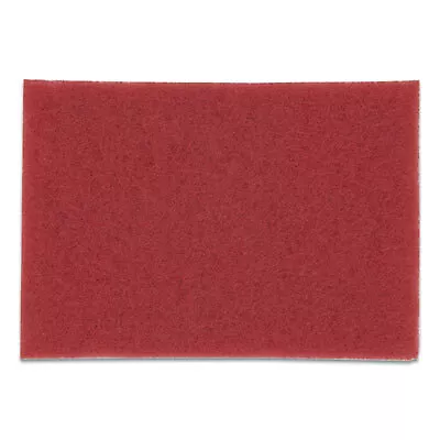 3M™ Low-Speed Buffer Floor Pads 5100, 20 X 14, Red, 10/carton 5100 3M/COMMERCIAL