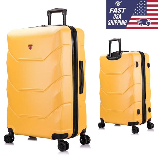 30" Lightweight Hardside Spinner Upright Checked Luggage Travel Rolling Durable