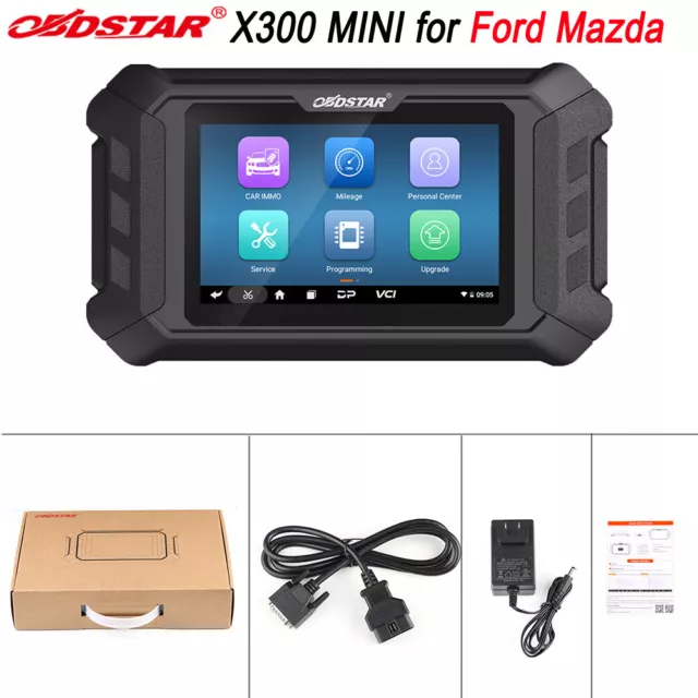 OBDSTAR X300 MINI for Ford /Mazda Progarmmer All Key Lost NEW Version for H100