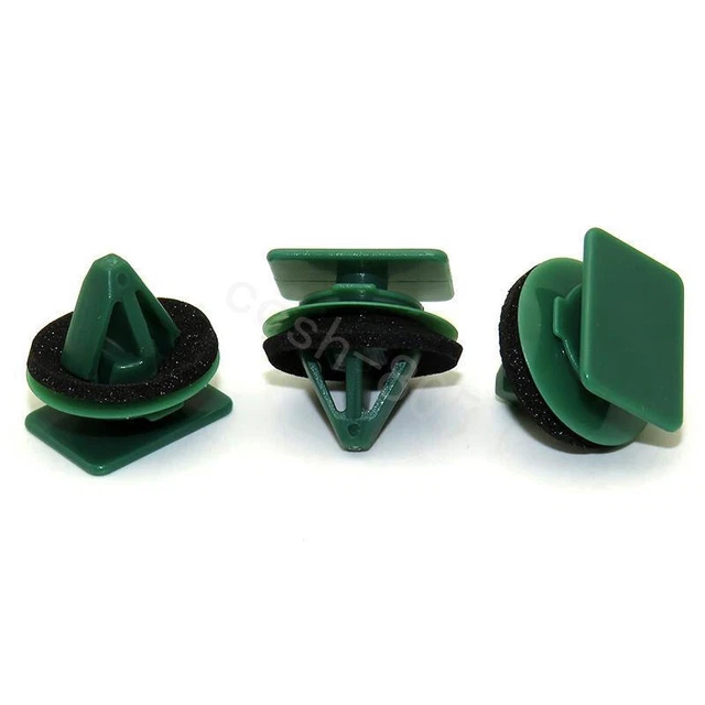 10 PCS CAR Rocker Panel Molding Retainer Clips For Mazda ND MX5 CX3 6