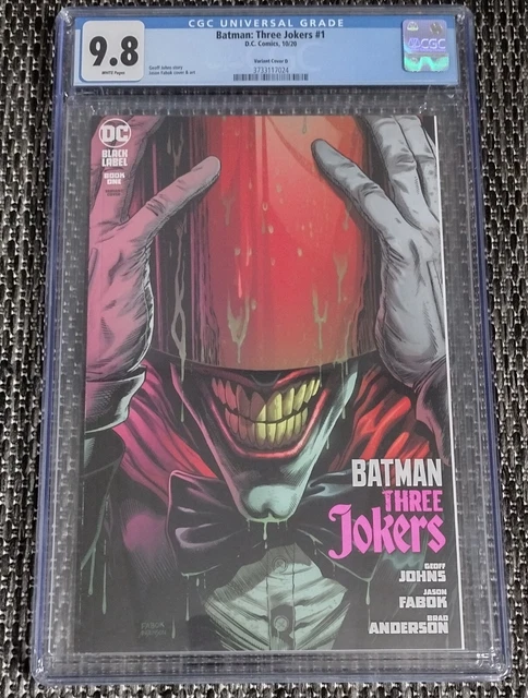 Batman : Three Jokers #1 - Variant Cover D - CGC 9.8