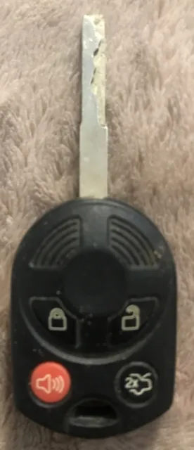 FoMoCo S38KB Black Wireless OEM Ford 4 Buttons Keyless Entry Remote Key Head