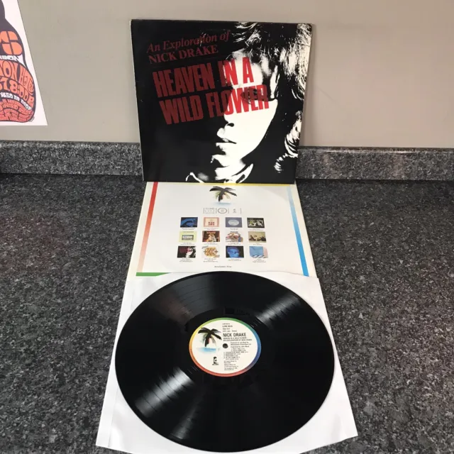 Lp Vinyl Nick Drake Album Heaven In A Wild Flower Ilpm 9826 Uk 2Nd Press 1986 Ex