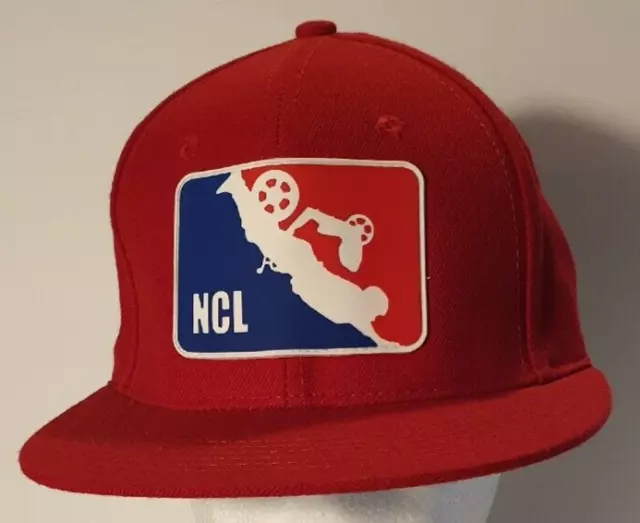Nitro Circus Live 2022 Australia & NZ Tour Logo Wool Blend Snapback Cap Hat Red