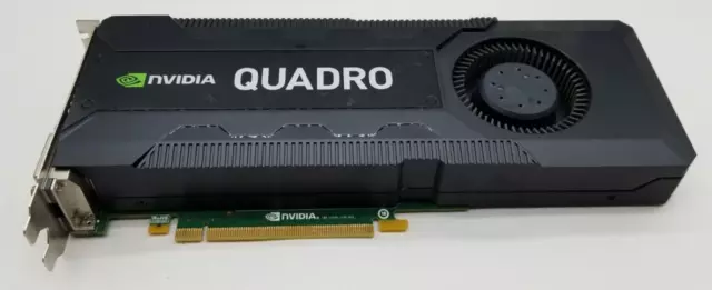 Nvidia Quadro K5000 4Gb Gddr5 Pci-E 2.0 X16 Video Graphics Bd Pny Vcqk5000-T
