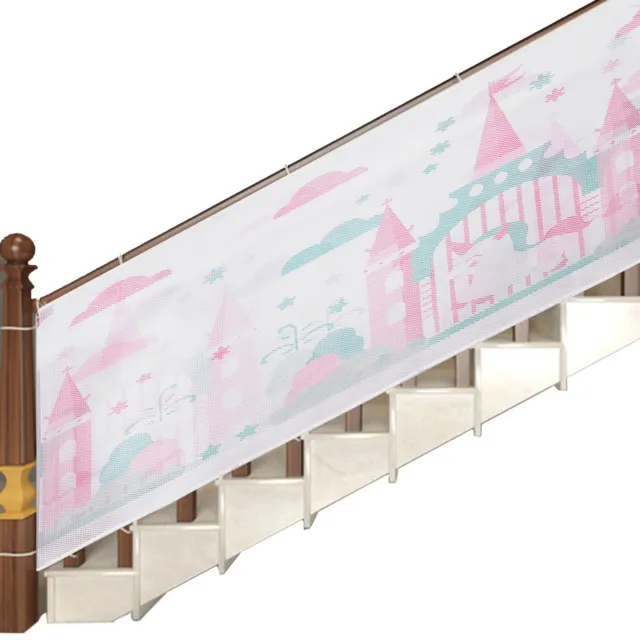 Kids Stairs Safety Net Safety Protective Net Bannister Guard Deck Fence Fine Mes