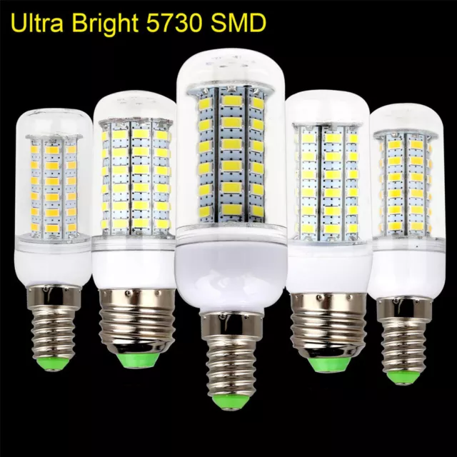 5W - 18W E27 E12 E14 LED Maïs Ampoule Mogul Base E26 G9 GU10 5730 SMD Lampe Hl