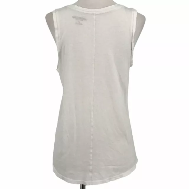 Express EXP Core Performance Womens Shirt Small White Tank Top Pullover 3