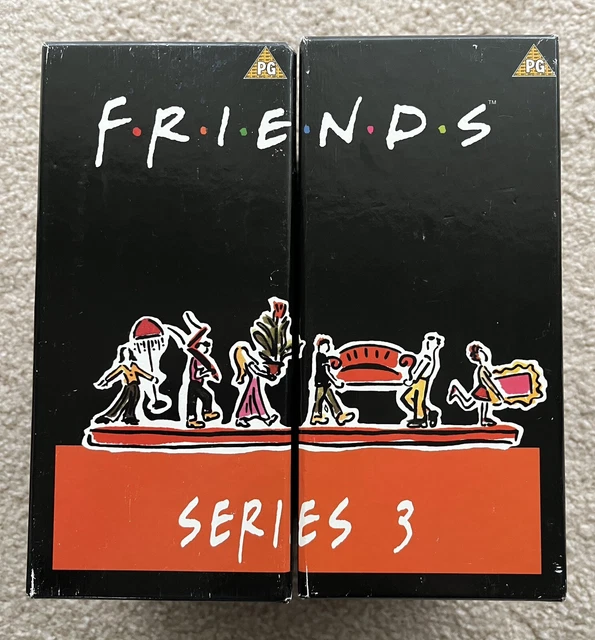 FRIENDS COMPLETE SERIES 3 - VHS Original Box Set 1996 (Ep 1 - 25) £11. ...