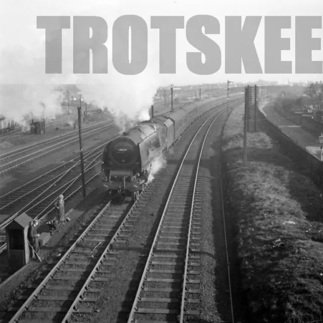Larger Negative BR British Railways Steam Loco 46256 Coronation Upperby 1959