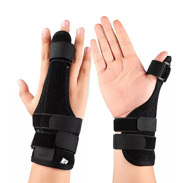 Trigger Finger Splint Support Brace Fracture Recovery Corrector Fix Pain Re-DY