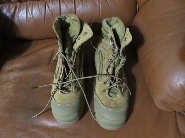 BATES HOT WEATHER Combat Hiker Boots Olive Mojave E03612C Size 6.5