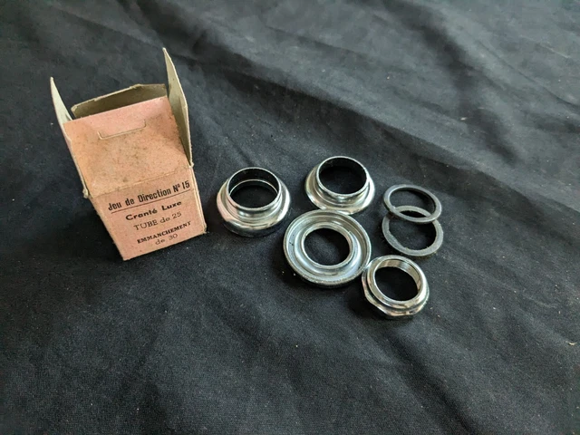 NOS BOITE DE Jeu De Direction CAMPAGNOLO NR 1970s-1980s Headset Box Old