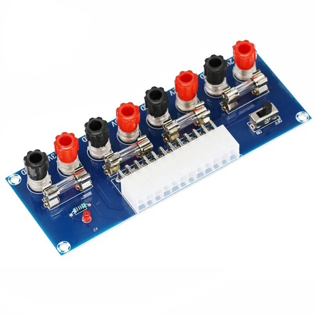 Neu Praktisch XH-M229-Modul XH-M229-Modul 24Pin 5a Sicherung ATX Adapter