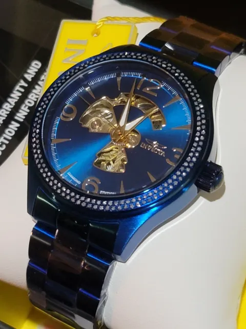 Invicta .75ctw - Icy Blue Diamond Edition - Specialty  - Mechanical - mens watch