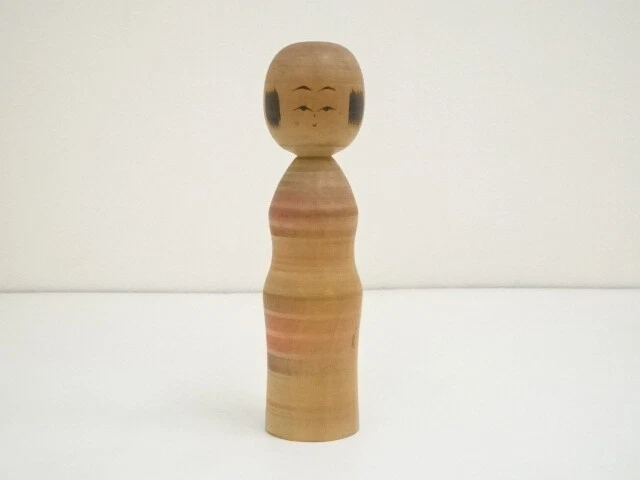 44171# TRADITIONAL JAPANESE CRAFT / KOKESHI DOLL (18.6 cm)/ ARTISAN WORK