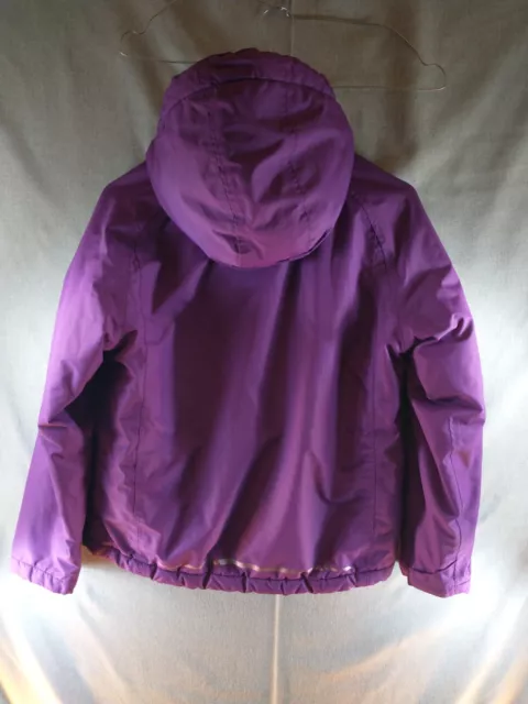 Craghoppers Jacket Girls Age 9 - 10 Purple Hooded Aquadry Insulated 140 cm 2