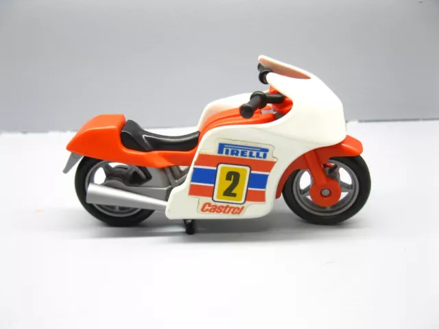 Renn Motorrad aus 3303 Rallye Racing City Playmobil PF787