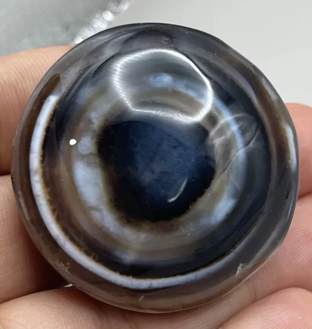 Wonderful Authentic Ancient Rare eyes Himalayan Tibetan old Dzi bead