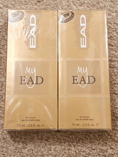 2 X MY EAD Ladies Eau De Toillette 75 ml Ead BRAND NEW SEALED