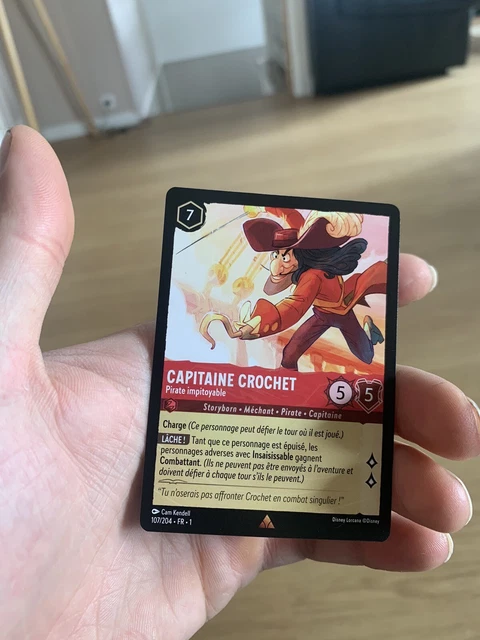 Foil - carte lorcana Chapitre 1 libérée délivrée 163/204 - Jeux & Jouets