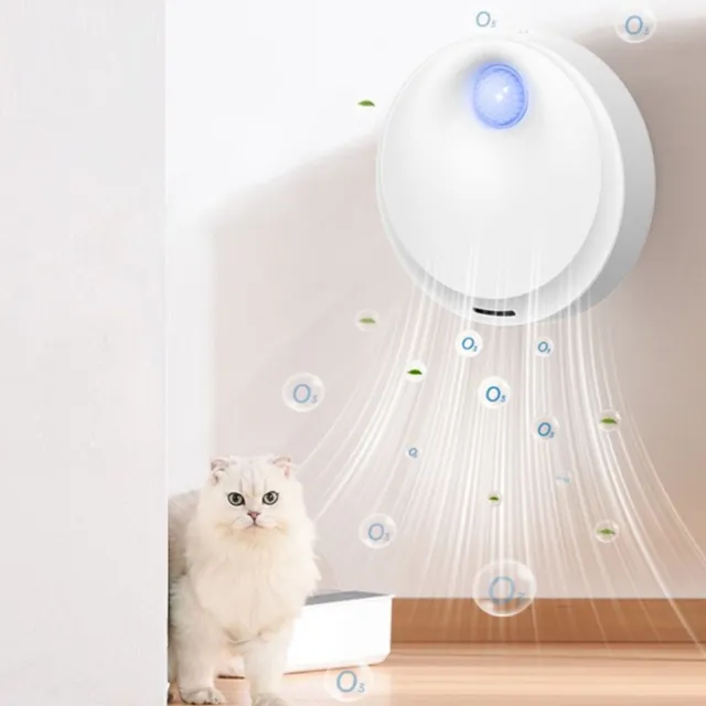 4000mAh recargable gatos limpiador de olores Smart purificador de aire desodorante