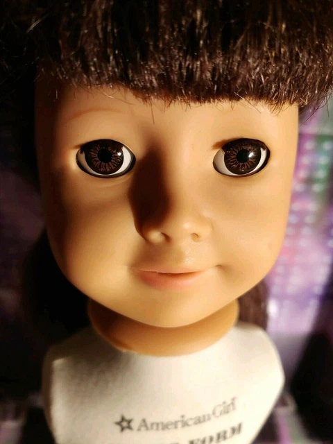 1990 HEAD PC American Girl Samantha's  Vintage Eyes w/Brown lashes 4 OOAK repair