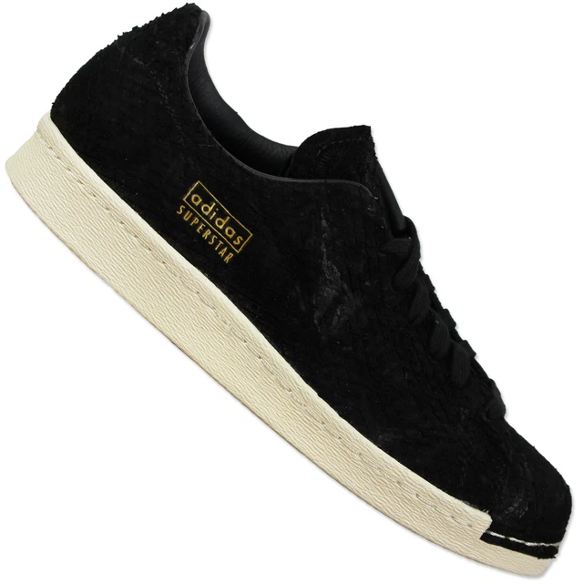 ADIDAS ORIGINAL CLEAN Superstar Chaussures de Sport Daim Cuir Gris