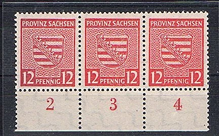 SBZ- Provinz Sachsen, Mi.-Nr.79 Yb, 79 Ya (2) Postfrisch, FA. Dr.Jasch.