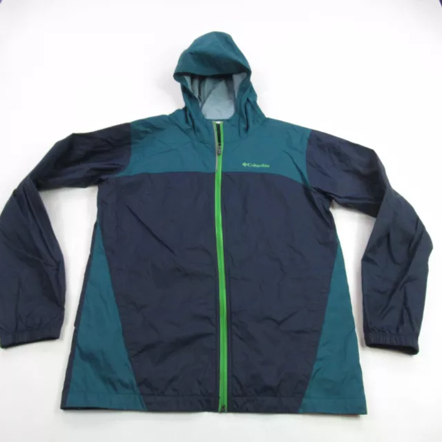 Columbia Jacket Boys XL Long Sleeve Full Zip Pockets Outdoor Hooded Lightweight