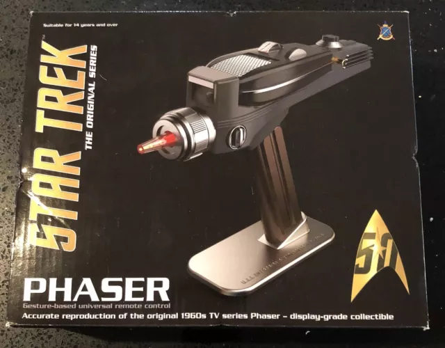 Star Trek TOS Phaser The Wand Company Universal Remote Control