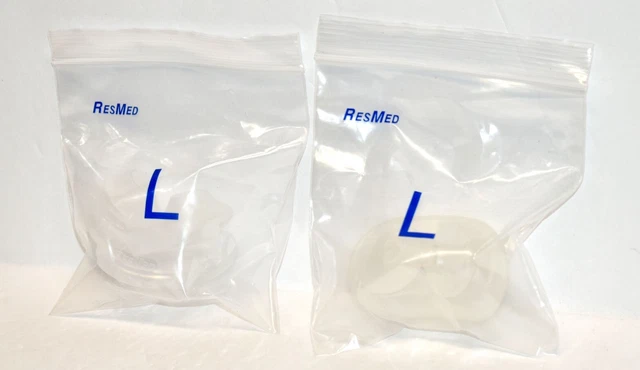 2 Large Nasal Pillow Cushions for ResMed Swift LT CPAP