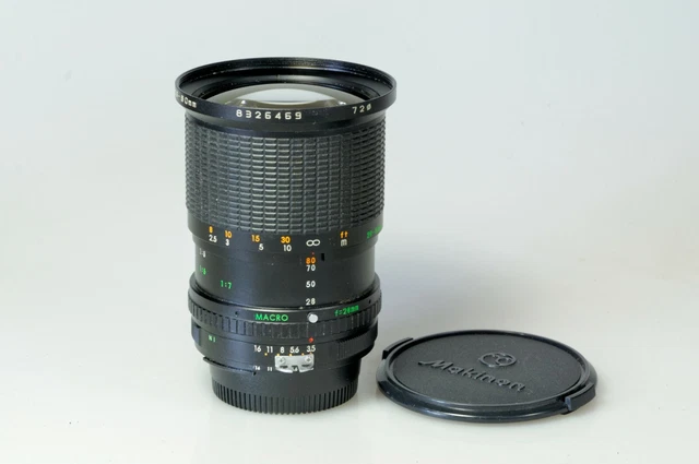 AUTO MAKINON MC Zoom 28-80 mm 1:3,5-4,5 pour NIKON F EUR 25,00 ...