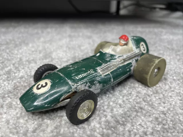 Vintage Scalextric Vanwall C55 F1 Grand Prix Slot Car Professional Rear Wheels