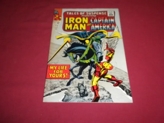 BX3 Tales of Suspense #73 marvel 1966 comic book 7.0 silver age BLACK KNIGHT!