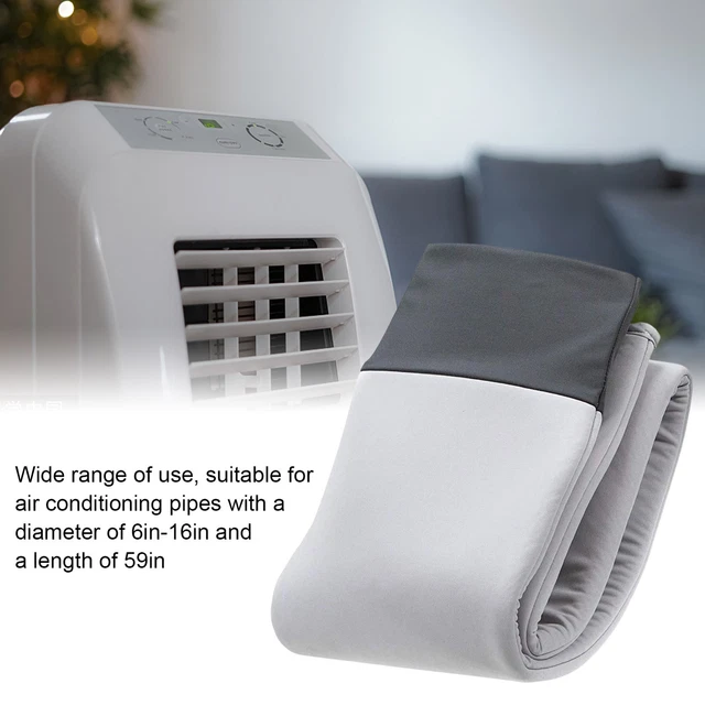 Portable AC Hose Cover Insulation Air Condition Hose Protective Cover