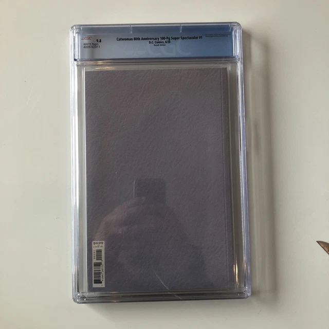 Catwoman 80th Anniversary 100-Pg Super Spectacular #1 CGC 9.8 blank SKETCH 2