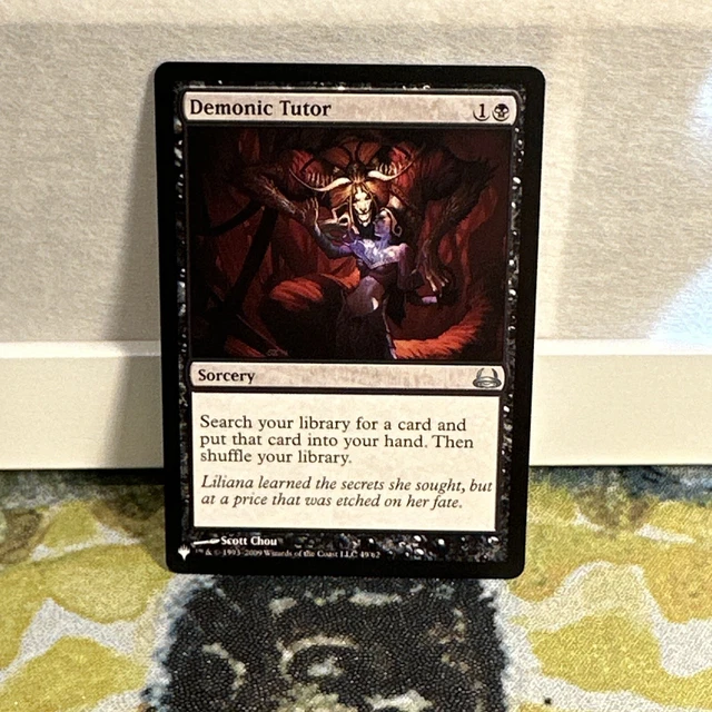 Demonic Tutor - Mystery Booster - MTG Magic The Gathering
