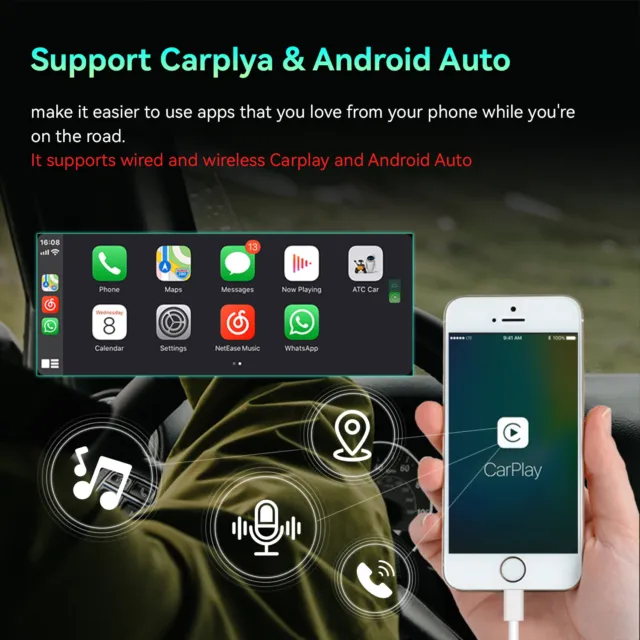 12.3" Android 13 Car Stereo CarPlay GPS Sat Nav 4G DAB For BMW X5 F15 X6 F16 NBT 3