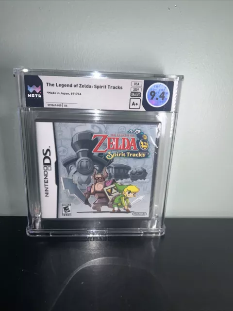 The Legend of Zelda: Spirit Tracks   (Nintendo DS, 2009)  Graded WATA 9.4 A+